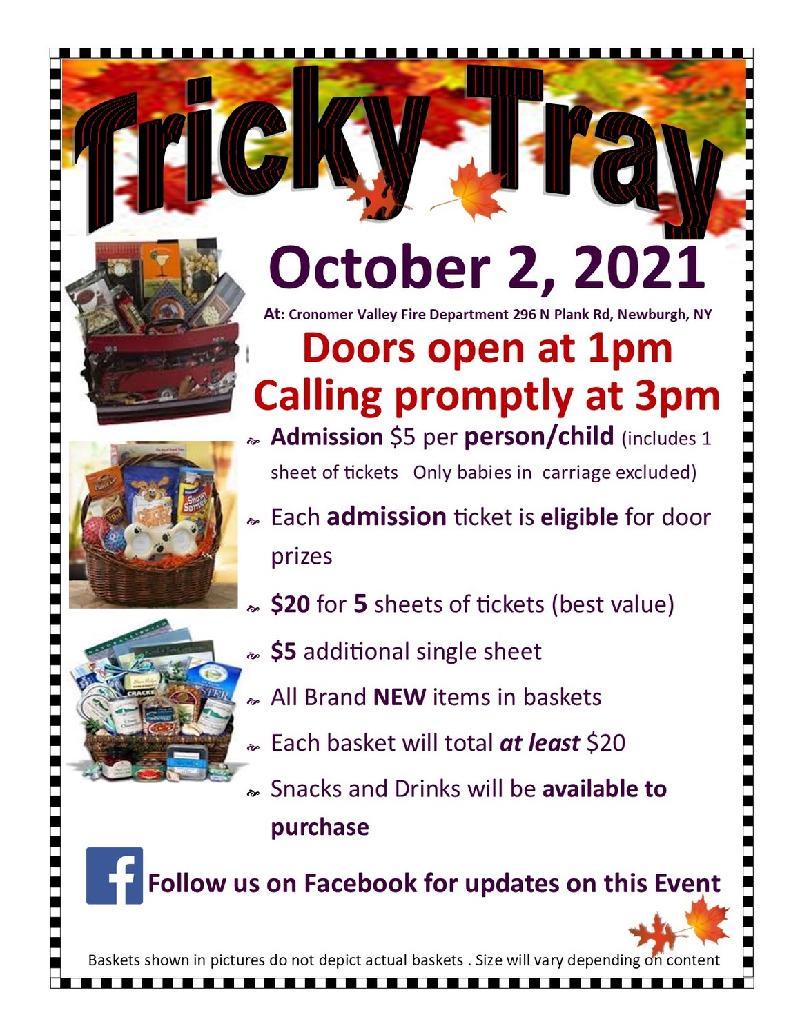 Tricky Tray Fundraiser My Hudson Valley